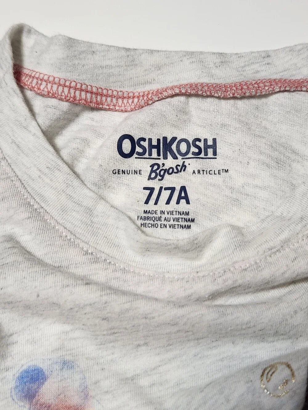 Girls Size 7 Seashell Tank Top OskKosh B'Gosh